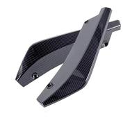 Alettone Ala di Coda Paraurti Posteriore Auto, Diffusore, Splitter, Protezione Antigraffio Per Civic, Per BMW E90 F20 E46 E92, Accessori Per Tuning Spoiler per auto(Look in carbonio)