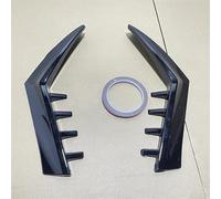 Alettone Ala di Coda Per VW Per Golf 8 MK8 GTI GTD TDI Pro Per 2020-2023 Kit Carrozzeria Spoiler Laterale Lunotto Posteriore Alettone Canard Splitter Spoiler per auto(Nero lucido)