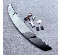 Alettone Ala di Coda Spoiler posteriore elettrico universale, ala, labbro in ABS, modifica auto in fibra di carbonio per berlina e hatchback Spoiler per auto(Guardia in fibra di carbonio)