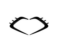 Alettone Auto 2X per Ford per Fiesta MK8 .5 2018+ Spoiler paraurti posteriore Splitter Copertura presa d'aria L'ala Spoiler