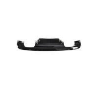 Alettone Auto Diffusore paraurti posteriore per Jaguar XF Sedan Sport 4 porte 2016-2018, spoiler di protezione per scarico nero lucido Diffusore(Quad Tips Style)