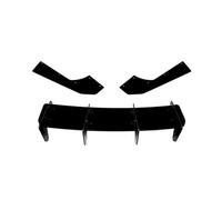 Alettone Auto Diffusore Spoiler paraurti Posteriore per Auto per S3 8V Sportback 2017-2020 Staffa Canard Posteriore Protezione deflettore Spoiler Posteriore