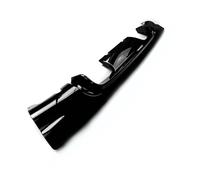 Alettone Auto Kit diffusore paraurti Posteriore per BMW E46 per M3 2000-2006 Coupe 2 Porte in Fibra di Vetro/Fibra di Carbonio ABS, Piastra Spoiler Splitter Spoiler Tetto(ABS Glossy Black)