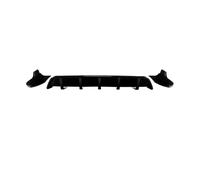Alettone Auto Paraurti Posteriore Auto Nero Lucido 5 Alette diffusore Posteriore Splitter Spoiler Labbro per BMW X4 F26 2014-2018 ABS Spoiler Tetto