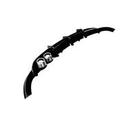 Alettone Auto Paraurti posteriore lucido, diffusore, spoiler, splitter, protezione, deflettore inferiore per auto, per VW per Polo MK5 6R 2009-2014 Diffusore