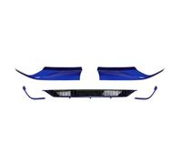 Alettone Auto per Accord 10TH 2018 2019 2020 2021 2022 YOFER Diffusore paraurti + Spoiler Laterale Bianco Piastra di Protezione Splitter Spoiler Posteriore(Blu)