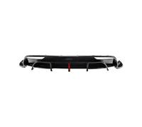 Alettone Auto per Tesla per Model 3 2024-2025 Diffusore paraurti Posteriore Labbro Look Fibra di Carbonio/Nero Lucido Splitter Posteriore Inferiore Spoiler Tetto(Nero Lucido)