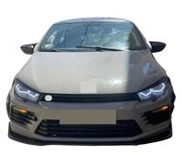 alettone auto Per VW Per Scirocco 2014-2022 Kit Carrozzeria Spoiler Labbro Splitter Diffusore 3 Pezzi Paraurti Anteriore