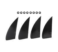 Alettone da Surf,4 pezzi Alette Fly Kite per tavola da Surf e Kitesurf | Set di attrezzature rimovibili rinforzate per sport acquatici Paddle Nuoto e Immersioni