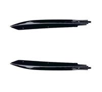 alettone Posteriore Auto Per BMW Serie 5 Per G30 Per M-Tech 525i 530i 540i Paraurti Posteriore Splitter Canard Lip Spoiler Copertura Angolare Spoiler Auto(Nero lucido)