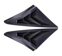 Alettone Posteriore Auto Per Civic Per Type R Hatchback 2020 2021 Accessori Auto Finestra Posteriore Lato Vent Shutter Feritoia Trim Copertura(Matte black)