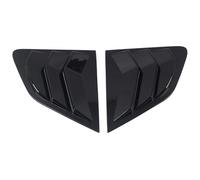 Alettone Posteriore Auto Per Nissan Per Qashqai J11 Per Rogue Sport 2015-2020 2 Pezzi Finestra Posteriore Feritoia Pannello Di Otturatore Lato Vent Copertura Trim(Glossy Black)