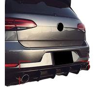 Alettone posteriore Per VW Per Golf 7.5 GTI 2017 2018 2019 2020 Protezione Paraurti Posteriore In ABS Nera Spoiler posteriori per auto
