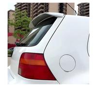 Alettone posteriore Per Vw Per Golf MK4 Pinna Coda Dal 1998-2004 Versione Generale Vernice Carbonio Alettone Posteriore Auto Accessori Spoiler Spoiler Auto Posteriore Estensione(White)
