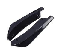 Alettoni laterali 4 Pezzi Universali Per Dodge Per Charger Per SRT Paraurti Anteriore Laterale Canard Splitter Pinna Valenza Spoiler Protezioni Accessori Auto Splitter(Nero)