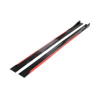 Alettoni Laterali 8PCS 2m/2.2m Paraurti Separatore Per Labbra Con Estensione Della Gonna Laterale Universale Per Subaru(Reddish Black-2.18m)