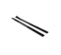 Alettoni Laterali Auto Coprigonne Laterali 2.2m ABS Minigonne Laterali Estensione Rocker Splitter Diffusore Winglet Ali Per BMW Serie 4 G26 Per Gran Per Coupé 2021-IN(Aspetto in fibra di carbonio)