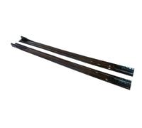 Alettoni Laterali Auto Coprigonne Laterali 8 Pezzi Universal Car Gonna Laterale Winglet Splitter Lip Spoiler Laterale Per BMW W204 W205 F30 F32 F33 F36(Glossy black)
