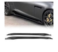 Alettoni Laterali Auto Coprigonne Laterali Per Jaguar Per F-Type 3.0 Per Coupé Per Convertible 2015-2017 Porta Laterale Paraurti Grembiule Labbro Kit Corpo Vettura Minigonne Laterali Estensioni