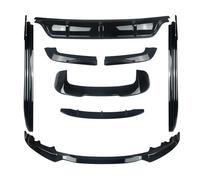 Alettoni laterali KIT CARROZZERIA TRASFORMATO DIFFUSORE POSTERIORE SPOILER ANTERIORE MINIGONNE LATERALI PER BMW X5 F15 Splitter