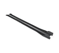 Alettoni laterali Per TT Per TTS Per TTRS 2004-2008 2009-2014 2015-2019 Estensioni Minigonne Laterali Per Auto Paraurti Spoiler Per Porte Winglet Carbon Look Splitter(Aspetto in fibra di carbonio)