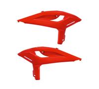 Polisport Off Road Beta Rr X-pro 2t/4t 2025 Radiator Shrouds Rosso