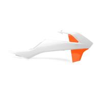 Alettoni Radiatore Polisport SX65 16-19 Arancione/Bianco Per Moto Ricambi