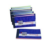 Alevar Blocchetti numerati da 1-100, formato 5,8 x 12 cm, Confezione da 10 blocchi, 2 x 5 colori, azzurro, giallo, verde, rosa, bianco