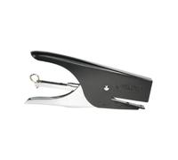 Alevar Cucitrice a Pinza in Metallo, Formato 15x1,7x7,8 cm, Monta Punto 6, Colore Nero