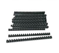 Alevar Dorsi in Plastica a Spirale per Rilegatura, 21 Anelli Diametro 16 mm, For
