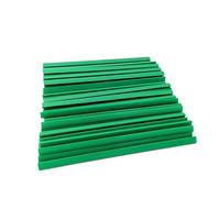 Alevar Dorsini Rilegafogli, Formato A4, Diametro 12 mm, Capacità 75 Fogli, Colore Verde, Confezione da 100 Pezzi