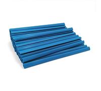 Alevar Dorsini Rilegafogli, Formato A4, Diametro 15 mm, Capacità 110 Fogli, Colore Blu, Confezione da 50 Pezzi