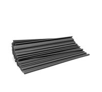 Alevar Dorsini Rilegafogli, Formato A4, Diametro 6 mm, Capacità 35 Fogli, Colore Nero, Confezione da 100 pezzi