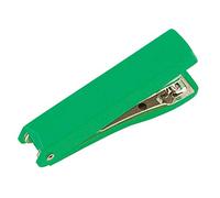 Alevar Mini Cucitrice a Pinza in Plastica, Formato 9x4 cm, Monta Punto 10, Colore Verde