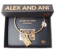 Alex And Ani Classe Di 2018 Bracciale Rigido Rafaelian Oro Nuovo Tag Box Scheda