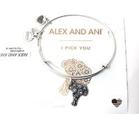 Alex And Ani I Scegliere You Bracciale Rigido Rafaelian Argento New Con Tag Card