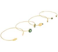 Alex and Ani Pine Legacy Set of 4 Bracelets Gold One Size