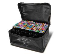 Alex Bog Astuccio Valigetta 160 Pennarelli Luxury Canvas Gamma Artist C/Assortiti
