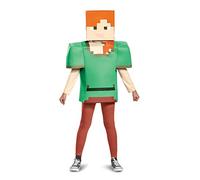 Alex Classic Minecraft Costume, Multicolor, Small (4-6)