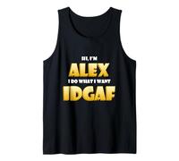 Alex Costume IDGAF Funny Meme Halloween Costume Alexander Canotta