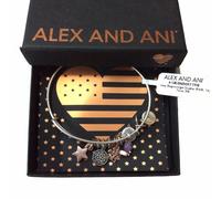 Alex E Ani Bracciale A Charm Cluster New Beginnings Due Toni, Rafaelian...