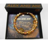 Alex E Ani Bracciale Avvolgente Golden Days Wish In Rafaelian Gold NWTBC