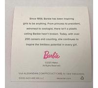 Alex E Ani Bracciale Bangle Barbie See The Good Argento Lucido NWTBC