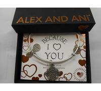 Alex E Ani Perché Ti Amo FIDANZATA II Bracciale In Argento Rafaeliano NWTBC