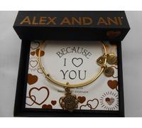 Alex E Ani Perché Ti Amo FRIEND III Bracciale Rafaelian Gold NWTBC