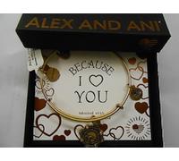 Alex E Ani Perché Ti Amo NIPOTE III Bracciale Rafaelian Oro NWTBC