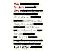 Edmans Alex May Contain Lies BOOK NUOVO