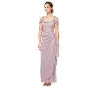 Alex Evenings - Abito Lungo da Donna con Spalle Scoperte, per Madre della Sposa ed Eventi Formali (Taglie Piccole e Standard), 48