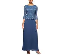 Alex Evenings Donna Vestito - Blu - 48