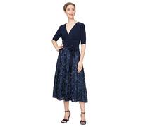 Alex Evenings Donna Vestito - Blu - 50